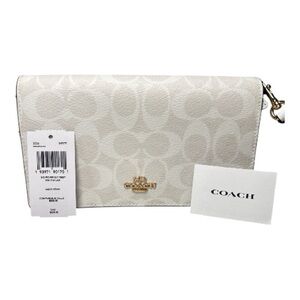 Coach Hayden White and Beige Crossbody Bag NWT!